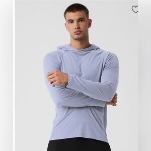 Alo Yoga Core Hooded Runner - Icy Purple